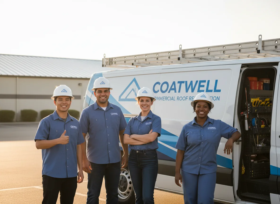 Commercial roof coating company in Harmon, IL